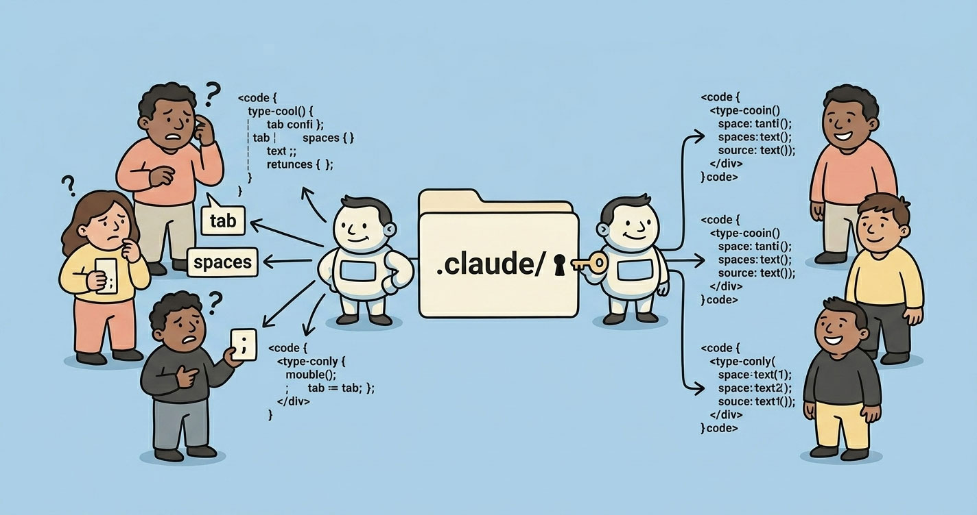 Confused devs vs consistent team using shared .claude folder